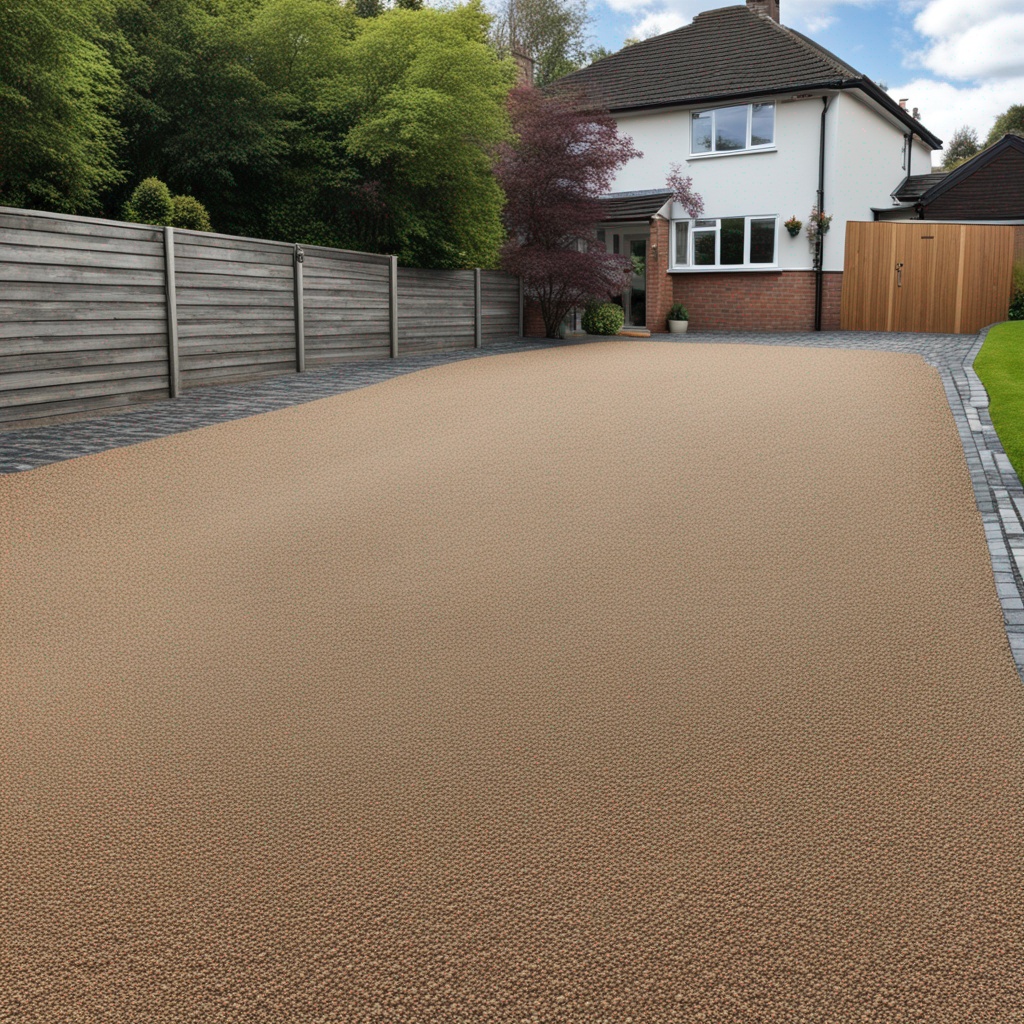 A driveway-aggregate delivery service